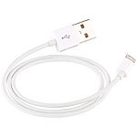 Callstel Lightning-auf-HDMI-Adapter für iPhone & iPad, USB-Strom, 1080p-Video Callstel Video-Übertragung (Dock-Connector)