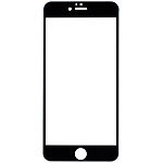 Somikon Display-Schutzglas für iPhone 7, Premium-3D-Hartglas 9H, schwarz Somikon Echtglas-Displayschutze (iPhones 7)