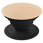 PopSockets Ausziehbarer Sockel und Griff für Smartphones und Tablets - Gold ALU PopSockets Finger-Halter für Smartphones und Tablets
