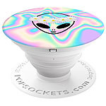 PopSockets Ausziehbarer Sockel und Griff für Handys & Tablets - Out Of This World PopSockets Finger-Halter für Smartphones und Tablets