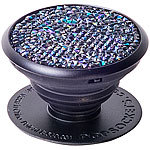 PopSockets Ausziehbarer Sockel und Griff für Handys - Midnight Crystals Swarovski PopSockets Finger-Halter für Smartphones und Tablets