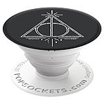 PopSockets Ausziehbarer Sockel und Griff für Handy & Tablet - Deathly Hallows PopSockets Finger-Halter für Smartphones und Tablets