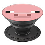 PopSockets Ausziehbarer Sockel und Griff für Handy & Tablet - Pig PopSockets Finger-Halter für Smartphones und Tablets