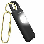 Semptec Urban Survival Technology 4er-Set Selbstverteidigungs-Schlüsselanhänger, 130 dB, Taschenlampe Semptec Urban Survival Technology Taschenalarme