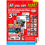 All You can read! - 22 aktuelle HiFi-Zeitschriften zum Downloaden Computer (Bücher)