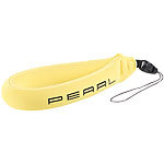 PEARL Schwimmende Handschlaufe für Unterwasser-Kamera u.v.m., gelb PEARL Schwimmende Handschlaufen für Unterwasser-Mobilgeräte