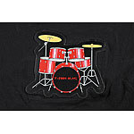 infactory T-Shirt mit Drum-Kit Größe M infactory LED-T-Shirts