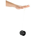 Playtastic Professionelles Trick-Yo-Yo aus Edelstahl, schwarz mattiert Playtastic Yo-Yos