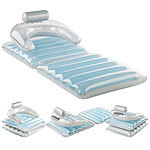 PEARL 2in1-Komfort-Wassersessel & -Luftmatratze PEARL Luftmatratzen Wassersessel