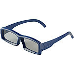 Somikon Hochwertige 3D-Brille mit Polfiter-Technologie, linear Somikon 3D-Brillen mit Polfiltern