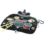 Playtastic Schlagzeug-Matte mit Drumsticks und Karaoke-Funktion Playtastic Musik Spielmatten