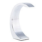 Lunartec 5-Watt-LED Design-Tischlampe "Silver Moon" mit Sensorschalter Lunartec Tischlampen