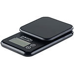 PEARL Kompakte Digitalwaage mit Touchbedienung für Küche und Büro, bis 3 kg PEARL Digitale Küchenwaagen