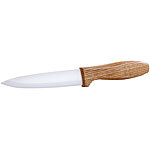 Rosenstein & Söhne Extrascharfes Keramik-Küchenmesser mit Holzgriff, 12-cm-Klinge Rosenstein & Söhne