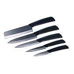 Rosenstein & Söhne schwarzes Keramikmesser Komplettset 5-teilig Rosenstein & Söhne Keramik Küchenmesser