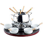 Rosenstein & Söhne Fonduekarussell, 22-teilig (Fondue-Set) Rosenstein & Söhne Fondue-Sets