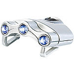 Lunartec Universal-Clip-Licht für Baseball-Caps, mit 3 hellen LEDs Lunartec LED-Licht-Clips für Baseball-Caps