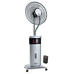 Sichler Haushaltsgeräte Kühl-Ventilator mit Sprühnebel & Ionisator, 100 Watt Sichler Haushaltsgeräte Sprühnebel-Standventilatoren mit Ionisator