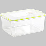 Rosenstein & Söhne Vakuumier-Box mit Deckel für Handvakuumierer, 2,6 Liter, 25 x 16,5 cm Rosenstein & Söhne Vakuum-Behälter für Handvakuumierer