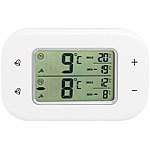 Rosenstein & Söhne Digitales Kühl- & Gefrierschrank-Thermometer, 2 Funk-Sensoren, weiß Rosenstein & Söhne Kühlschrank & Gefrierschrank Funk-Thermometer