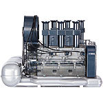 FRANZIS Modellbausatz Porsche 6-Zylinder-Boxermotor, Maßstab 1:4, 280 Teile FRANZIS Technik-Baukästen