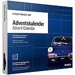 FRANZIS Adventskalender Porsche 911, 6-teiliger Bausatz mit Sound-Modul, 1:43 FRANZIS Modellbausatz-Adventskalender