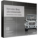 FRANZIS Adventskalender Mercedes-Benz G-Klasse, 3-teilig mit Sound-Modul, 1:43 FRANZIS Modellbausatz-Adventskalender