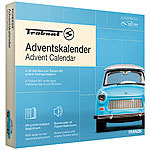 FRANZIS Adventskalender Trabant, Bausatz mit Sound-Modul, Maßstab 1:43 FRANZIS