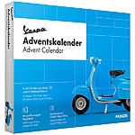 FRANZIS Adventskalender Vespa, Bausatz mit Sound-Modul, Maßstab 1:18 FRANZIS Modellbausatz-Adventskalender