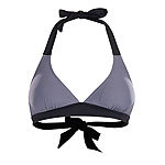 Speeron Bikini-Oberteil in Triangelform, schwarz-grau, Körbchen C Speeron Bikinis