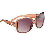 PEARL Butterfly-Sonnenbrille mit braunen Gläsern, braun PEARL Butterfly Sonnenbrillen