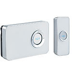FreeTec Kabellose Funk-MP3-Türklingel "IMP-33 Design", 100 MB Speicher FreeTec MP3-Funkklingeln