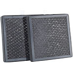 newgen medicals HEPA- und Aktivkohle-Filter für NC-4907 newgen medicals 4-Stufen Luftreiniger mit Aktivkohle HEPA-Carbon-Filter, Pollenfilter, UV-C-Lampe, Ionisator