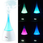 newgen medicals 4in1-Ionen-Luftreiniger mit Ultraschall-Aroma-Diffusor newgen medicals Luftreiniger mit Ultraschall-Aroma-Diffusor