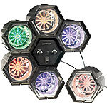 Lunartec 6-Kanal Lichtorgel mit 282 LEDs mit Klang-Steuerung Lunartec Lichtorgeln