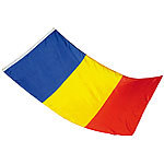 PEARL Länderflagge Rumänien 150 x 90 cm aus reißfestem Nylon PEARL
