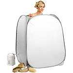 newgen medicals Portables Heim-Dampfbad und Sauna mit 850-W-Generator newgen medicals Heim-Dampfbad /-Saunen