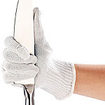 AGT 2 Paar Nylon-Stahl-Handschuhe mit Schnittschutz AGT 