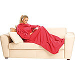 Wilson Gabor Fleece-Kuscheldecke mit Ärmeln, weinrot Wilson Gabor Ärmel-Decken