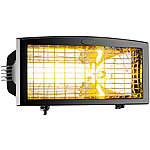Semptec Urban Survival Technology Infrarot-Außen-Heizstrahler IRW-1500 mit Goldröhre, 1.500 Watt, IPX4 Semptec Urban Survival Technology Infrarot-Heizstrahler für den geschützten Außenbereich
