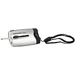 Lescars Batteriebetriebener Autoschloss-Enteiser mit LED-Licht Lescars Türschlossenteiser
