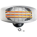 Semptec Urban Survival Technology Quarz-Außen-Heizstrahler QW-1500 zur Wandmontage, 3 Heizstufen, IPX4 Semptec Urban Survival Technology Heizstrahler für den Außenbereich