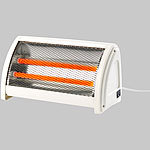 Semptec Urban Survival Technology Keramikkern-Heizstrahler mit 2 Heizstufen 500W/1000W Semptec Urban Survival Technology Heizstrahler mit Keramikkern-Röhren