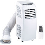 Sichler Haushaltsgeräte Mobile Monoblock-Klimaanlage mit Entfeuchter, 9.000 BTU/h, 2.600 Watt Sichler Haushaltsgeräte Monoblock-Klimaanlagen