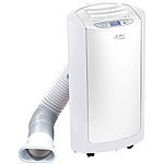 Sichler Haushaltsgeräte Mobile Klimaanlage mit Heiz-Funktion, 12.000 BTU/h, 3.500 Watt Sichler Haushaltsgeräte Monoblock-Klimaanlagen mit Heizfunktion