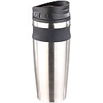 Rosenstein & Söhne XL-Edelstahl-Isolierbecher, doppelwandig, hält warm und kalt, 450 ml Rosenstein & Söhne Thermobecher
