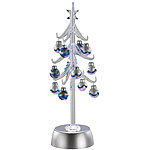 Lunartec Deko-Glasbaum mit wunderschönem LED-Farbspiel Lunartec LED-Glas-Weihnachtsbäume