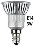 Luminea LED-Spot 3x 1W, LED, warmweiß, E14, 210 lm Luminea LED-Spots E14 (warmweiß)