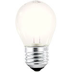 Luminea Halogen-Glühbirne, G45, E27, 28 Watt, 370 Lumen, warmweiß Luminea Halogen-Tropfen E27 (warmweiß)