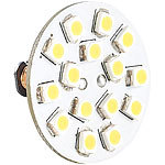 Luminea LED-Stiftsockellampe G4 (12V), 15 SMD LEDs, horizontal, 120° Luminea LED-Stifte G4 (tageslichtweiß)